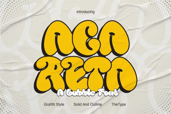 Acareta Font for Creative Projects