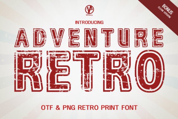 Adventure Retro: A Vintage Display Font