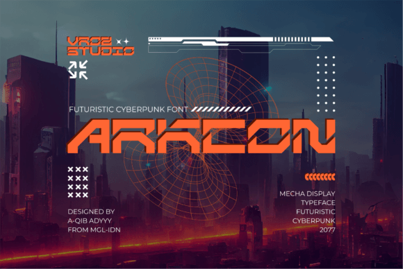 Arkcon Font for Bold Branding