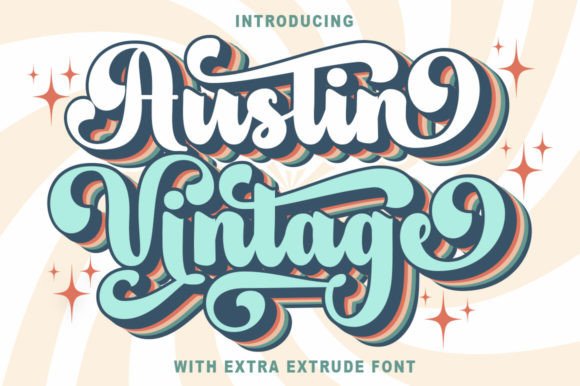 Austin Vintage Font