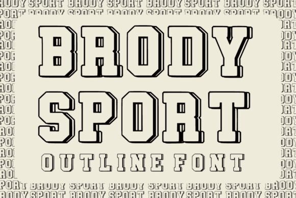 Brody Sport Font for Bold Branding