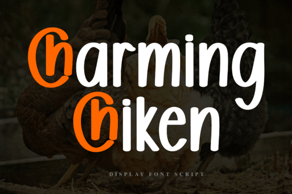 Charming Chiken Font for Creative Design