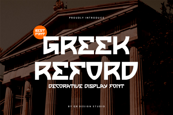 Greek Reford Font Review