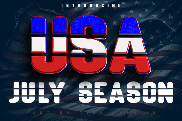 July Season Font for Creative Projects
