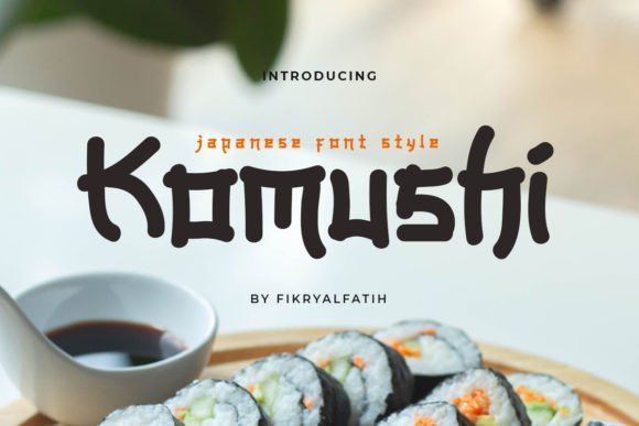 Komushi Font for Creative Projects