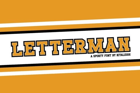 Letterman Font for Bold Branding