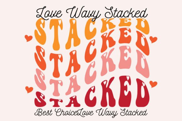 Love Wavy Stacked Font Download