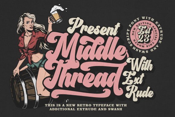 Middle Thread Font Review