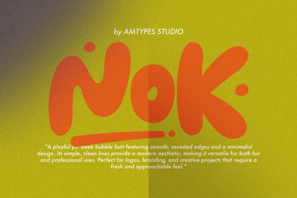 Nok: A Fresh Display Font for Modern Campaigns