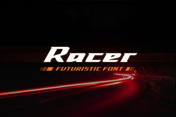 Racer: A Futuristic Font for Modern Design
