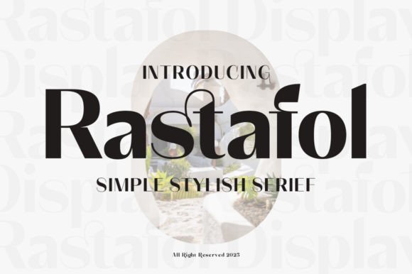 Rastafol: A Display Font for Elegant Branding
