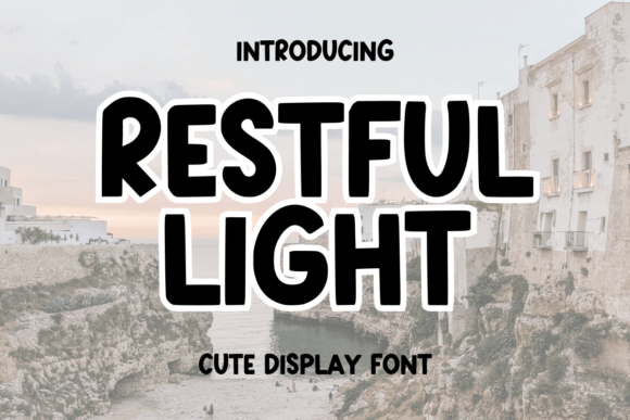 Restful Light Font for Creative Campaigns