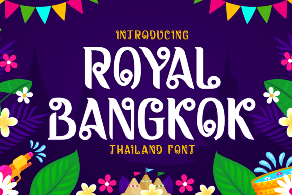 Royal Bangkok Font for Elegant Design