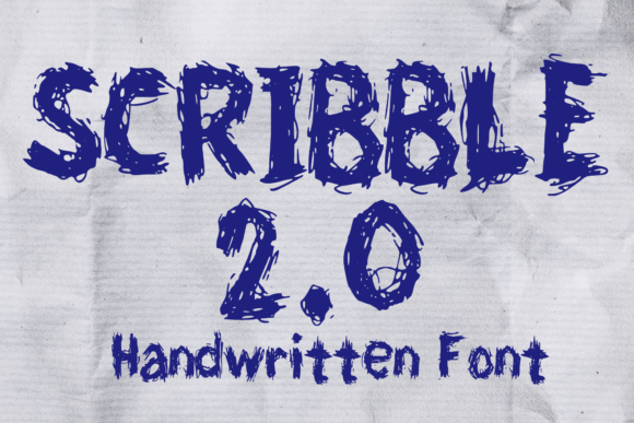 Scribble 2.0 Font for Creative Design