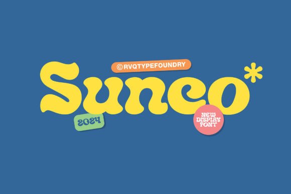 Sunco: A Display Font for Bold Campaigns