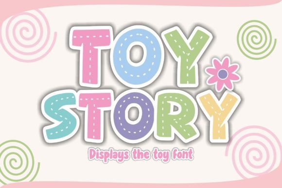 Toy Story Font for Creative Design